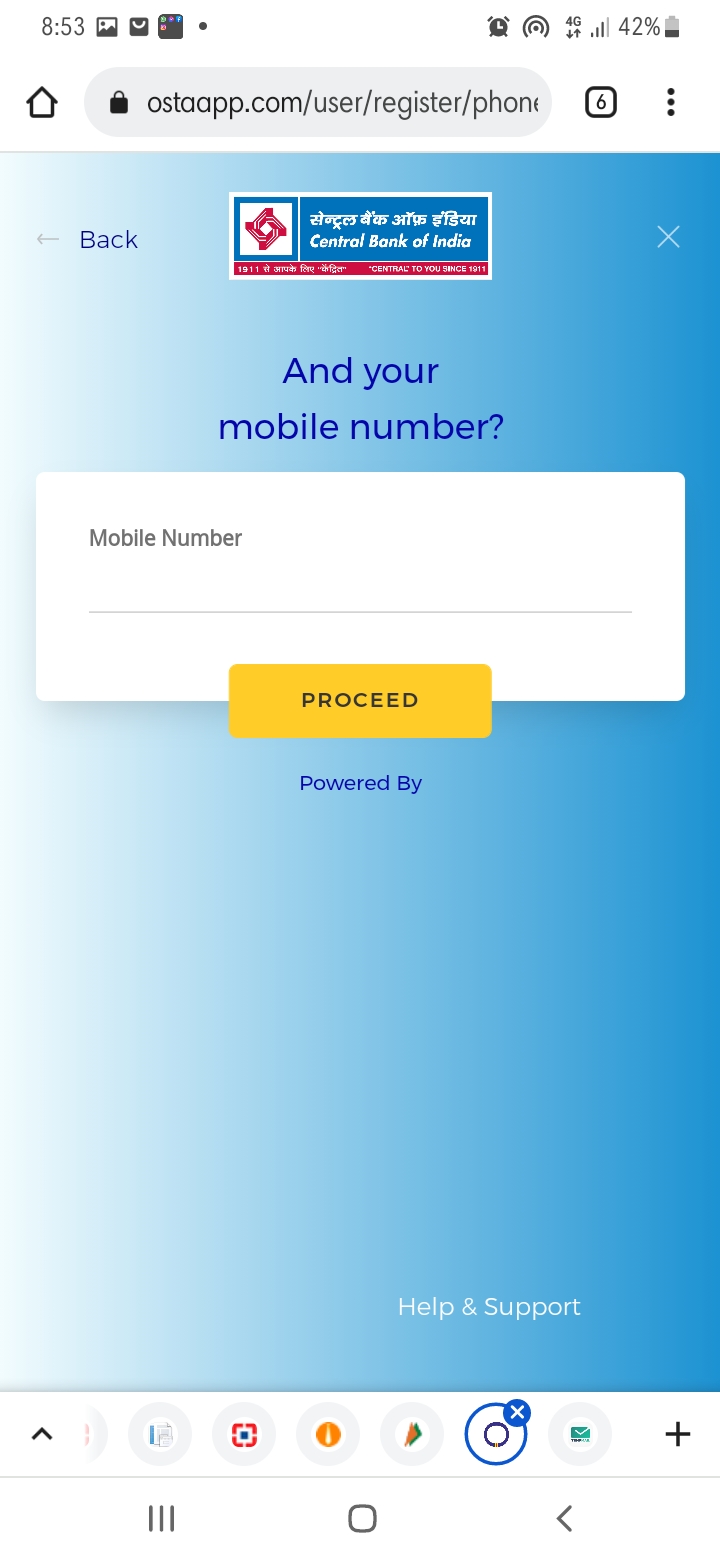  mobile number enter