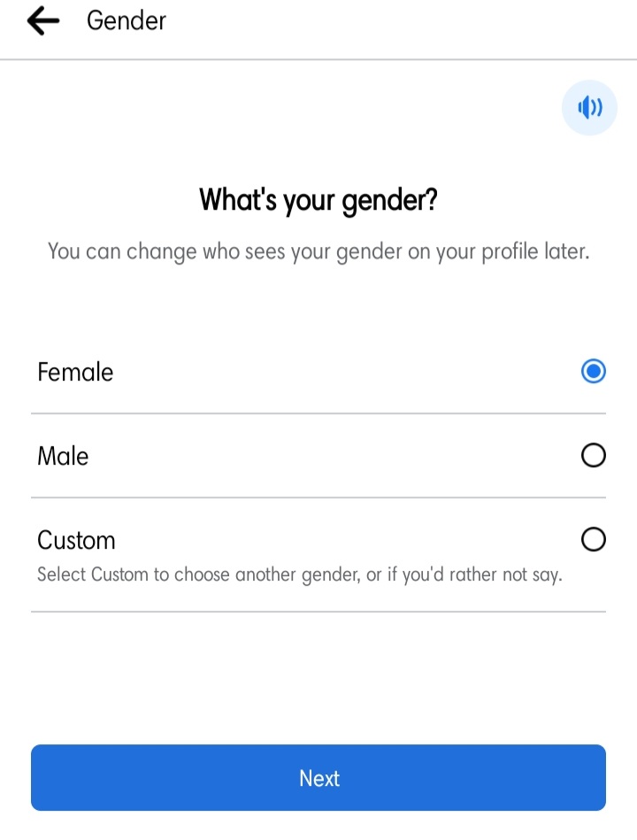 Choose Gender