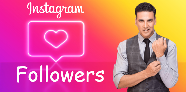 Akshay Kumar instagram Followers