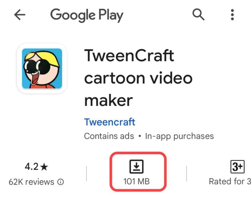 TweenCraft Cartoon Video Maker - Best Cartoon Banane Wala App